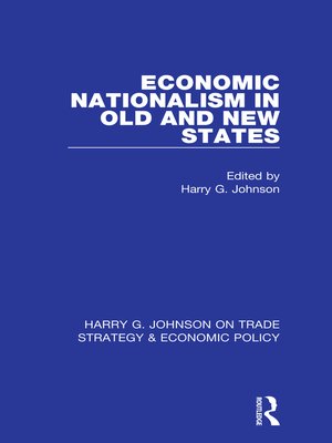 cover image of Economic Nationalism in Old and New States